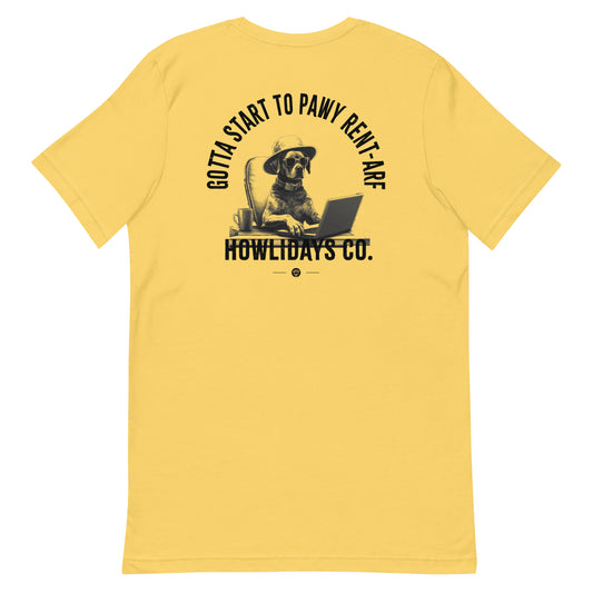 Pawy Off The Rent-arf T-Shirt